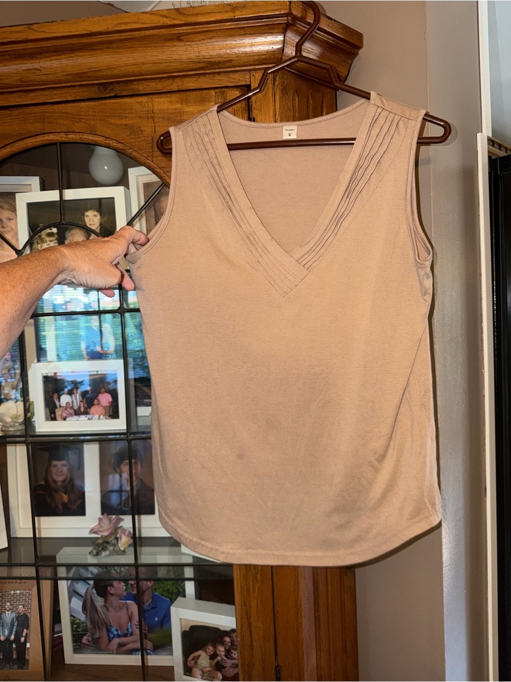 Medium Women’s V-Neck Sleeveless Tank Top - Spot see pic. MUST BE BUNDLED